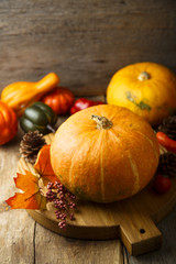 Assorted pumpkins