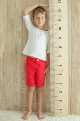 Measuring the growth of a child 
