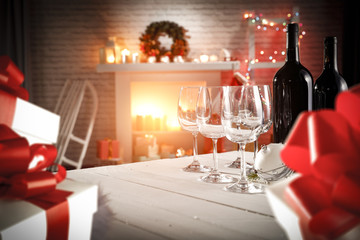 xmas time and desk space 