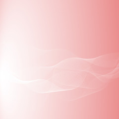 Abstract Background With Wavy Lines