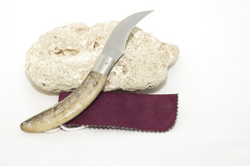 coltello caratteristico sardo per funghi 