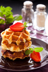 Belgian waffles