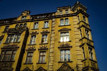 old apartment building in poland