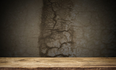 Stone table top and blurred shopping plaza background - can used for display or montage your products.