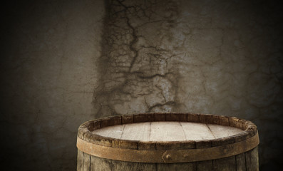 Stone table top and blurred shopping plaza background - can used for display or montage your products.