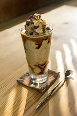 Seasoned millet mush smoothie