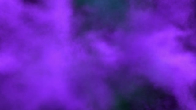Colored middle size smoke explosion with trails, explodes on camera. Smoke density - low. Separated on pure black background, contains alpha channel.