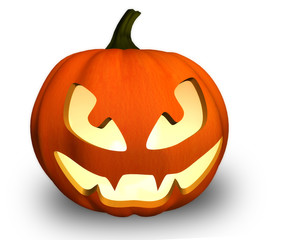 citrouille halloween peur