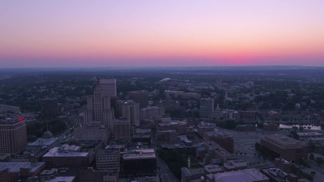 Aerial Rhode Island Providence July 2017 Sunrise 4K Inspire 2