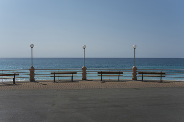 Italy,Liguria,typical seafront.