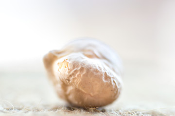 Fototapeta premium Pile of Organic Uncooked Chickpeas