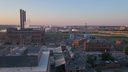 Aerial Rhode Island Providence July 2017 Sunrise 4K Inspire 2