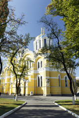 Fototapeta na wymiar St. Vladimir's Patriarchal Cathedral, Kiev