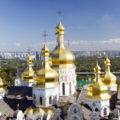Fototapeta na wymiar Assumption Cathedral of the Kiev-Pechersk Lavra, Kiev