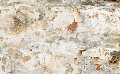 Fototapeta premium Close-up from on old textured wall