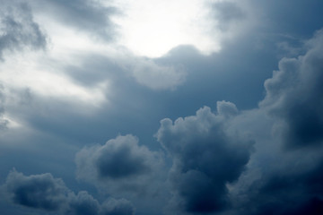 cloud on Dark sky image for artwork