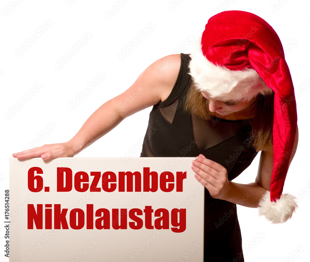 Poster 6. Dezember Nikolaustag