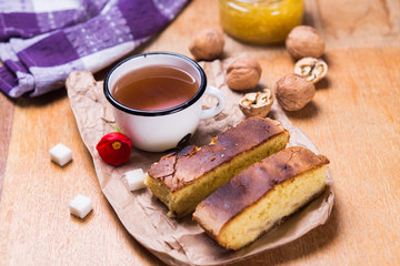 tea with cake