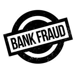 Bank Fraud rubber stamp. Grunge design with dust scratches. Effects can be easily removed for a clean, crisp look. Color is easily changed.