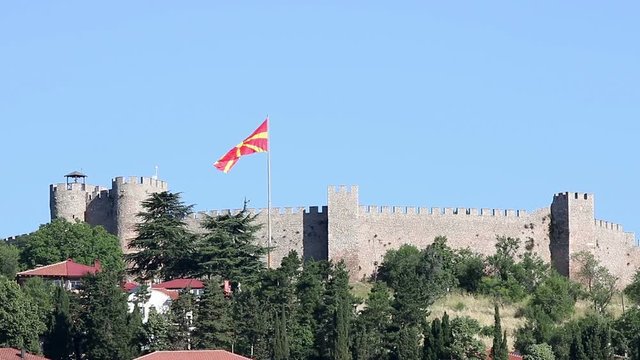 Samuil fortress Ohrid Macedonia