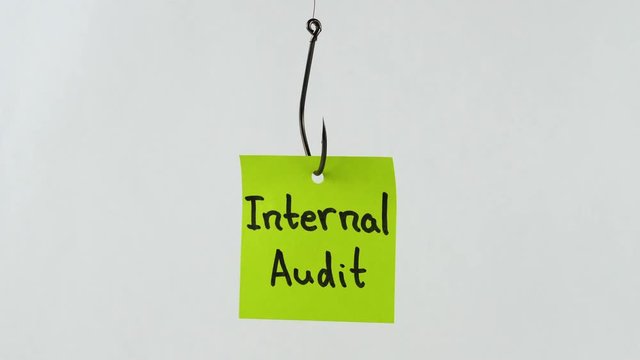 Illustration, on fishhook Internal audit