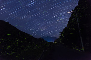 蛍と星　Composite