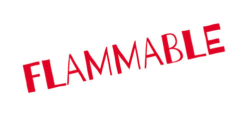 Flammable rubber stamp. Grunge design with dust scratches. Effects can be easily removed for a clean, crisp look. Color is easily changed.