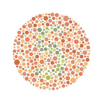 Red Green Color Blind Test - Number 5