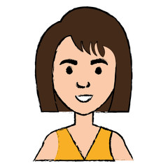 beautiful woman avatar character