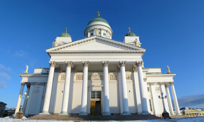 Fototapeta na wymiar Architecture of Helsinki, Finland