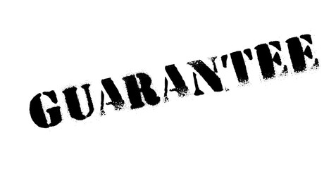 Guarantee rubber stamp. Grunge design with dust scratches. Effects can be easily removed for a clean, crisp look. Color is easily changed.