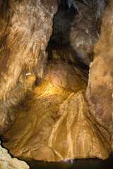 Sirogojno, Serbia August 05, 2017: Stopica cave (Serbian: Stopića Pećina) is a limestone cave near Sirogojno, on the slopes of Mount Zlatibor in the Dinaric Alps, in western Serbia.