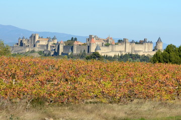France, Aude, Carcassonne, cité médiévale, UNESCO.