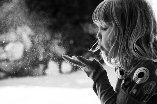 Fairy dust in the wind.