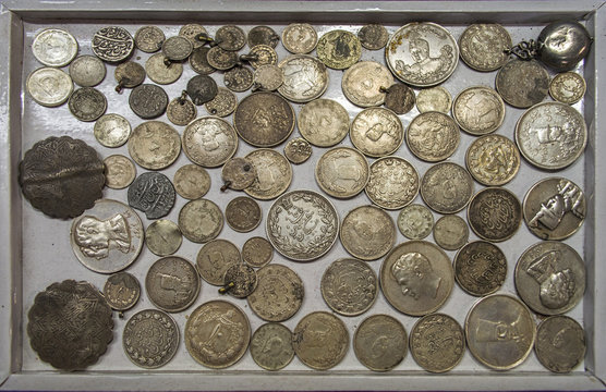 Antiqu persian coins