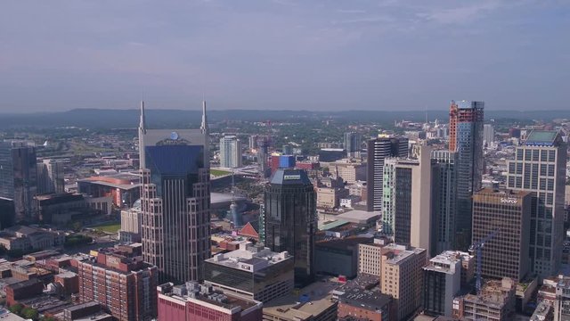 Aerial Tennessee Nashville July 2017 Sunny Day 4K Inspire 2