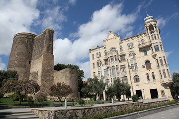 Fototapeta na wymiar Azerbaijan. Baku. Maiden Tower