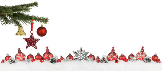 weihnachtliches auf Schnee