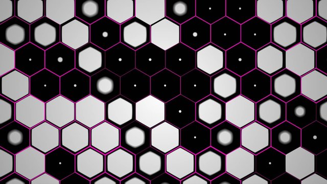 Cascading Hexagons Transition
