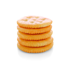  cookies isolated on white background