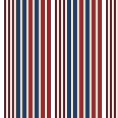 fabric Retro usa Color fashion style seamless stripes pattern. Abstract vector background.