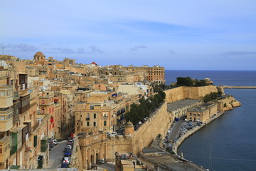 Fototapeta na wymiar Valletta, Capital of Malta
