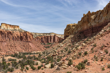 Fototapeta premium Red Rock Mesas #5 in New Mexico