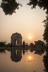 Obraz premium sunset at indiagate