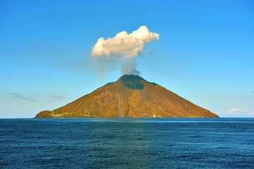  Volcano Stromboli Archipelago Eolie Sicily Italy