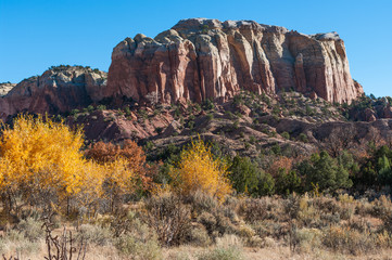 Fototapeta premium Mesas in the Fall