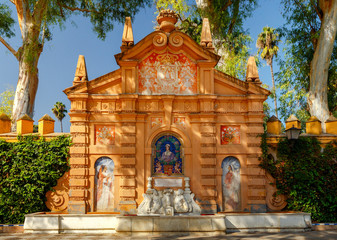 Obraz premium Seville. Gardens of Murillo.