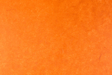 orange paper background with silk fibres - 176549807