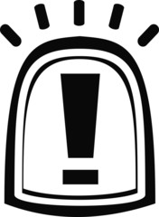 Siren Light - Flashing Warning Notice