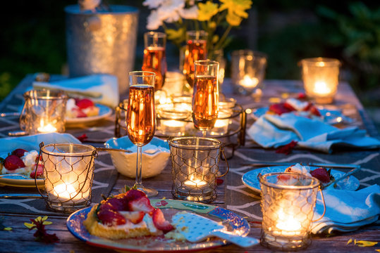 Series: Garden Dinner Party Dessert Course
